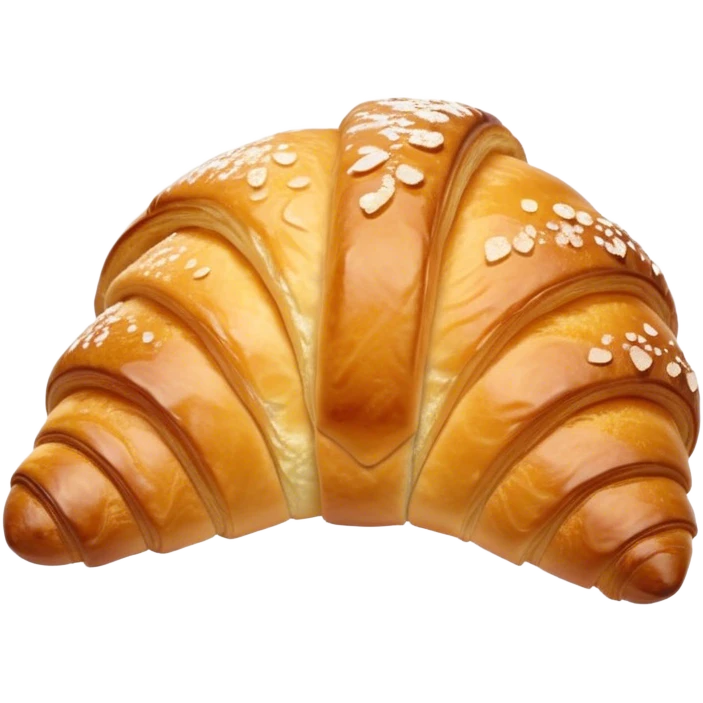Cinematic Realistic Rustic French Croissant Pastry Emoji, depicted as a flaky, buttery crescent with delicate, layered textures and a slight, intentional char along the edges that imparts a rustic, artisanal charm. The golden, crispy exterior shows a hint of burnt nuance, rendered with warm, inviting lighting and exquisite detail to capture its time-honored, imperfect perfection. emoji