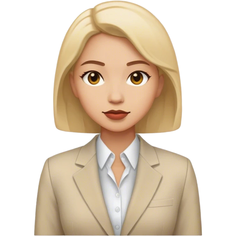woman simple suit jacket emoji