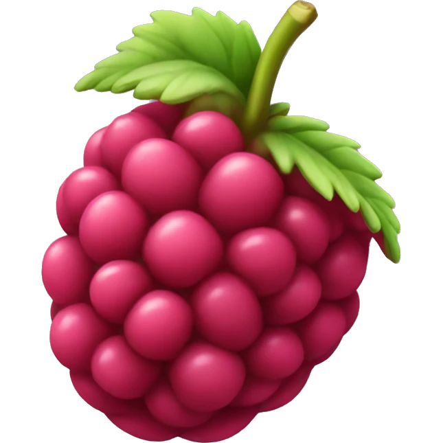 Raspberry emoji