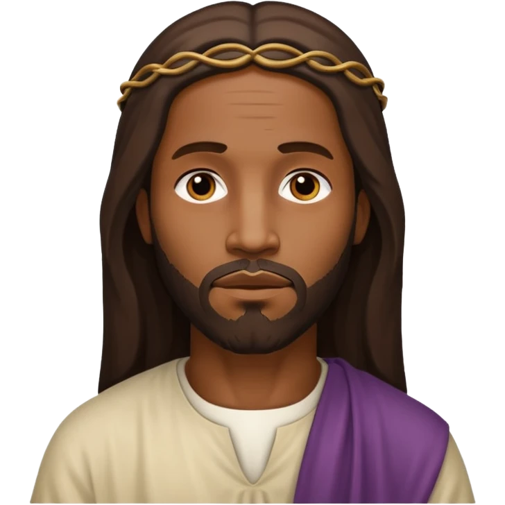 Black Jesus emoji