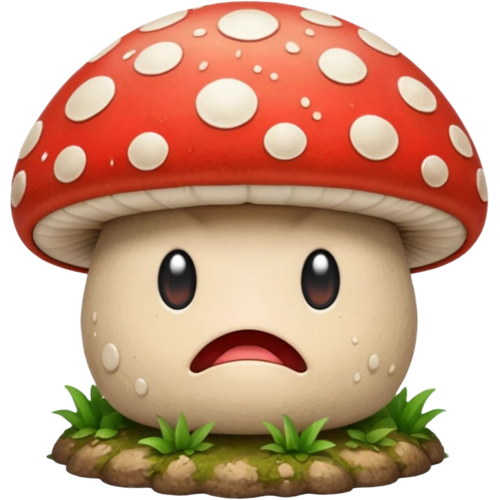 angry mushroom emoji