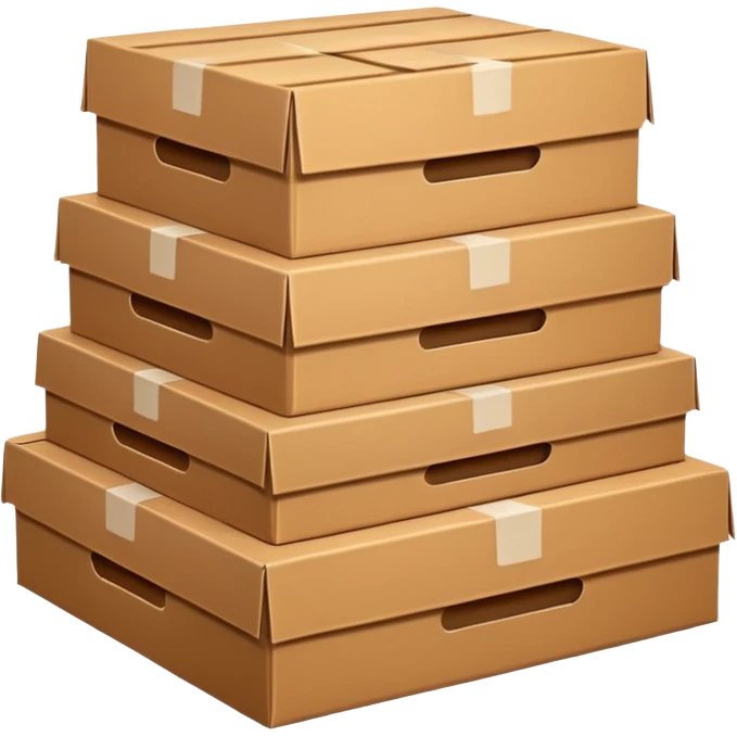 stack of many beer boxes emoji