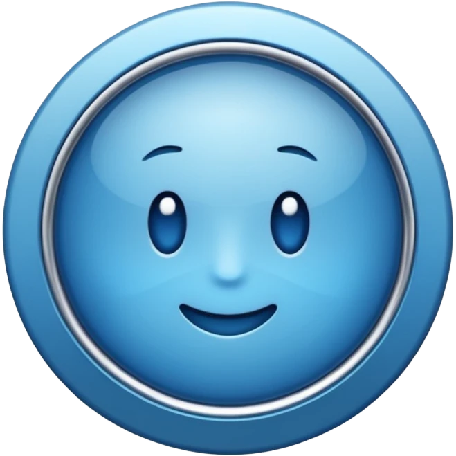 Badge bleu certifié emoji