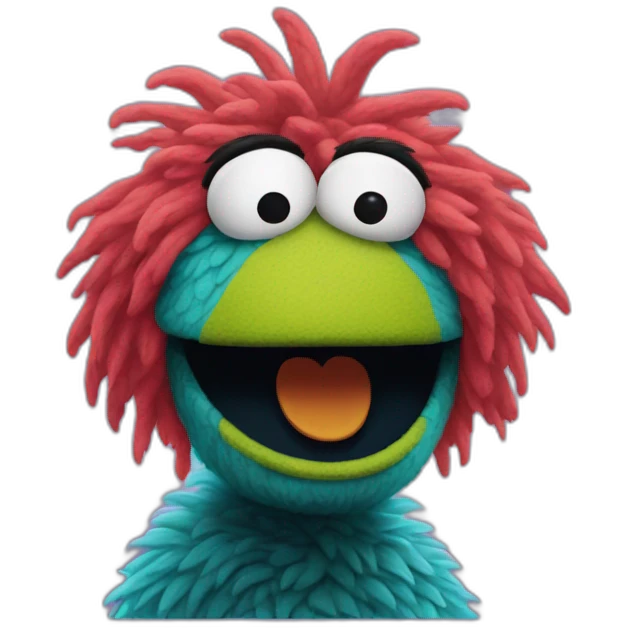 sesame street monster emoji