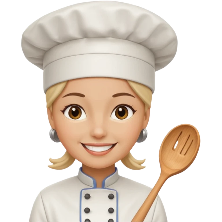 woman with chef hat emoji