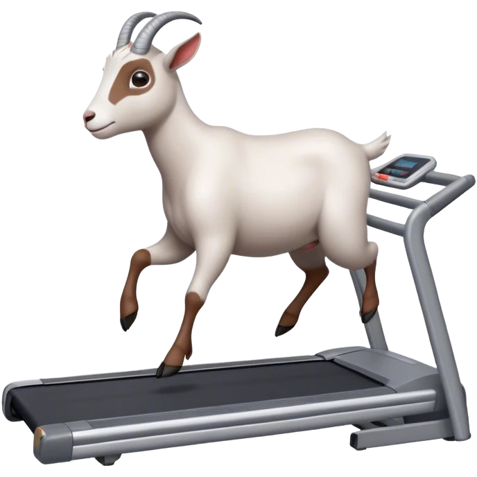 Goat on a treadmill  emoji