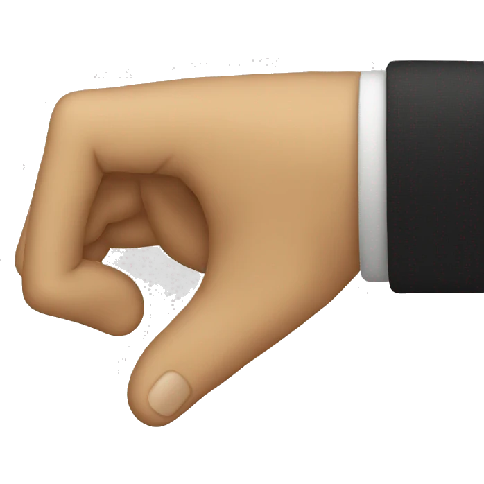 finger point emoji
