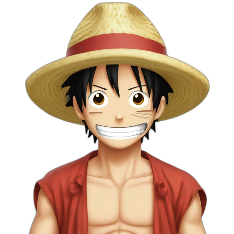 one piece luffy algeria emoji