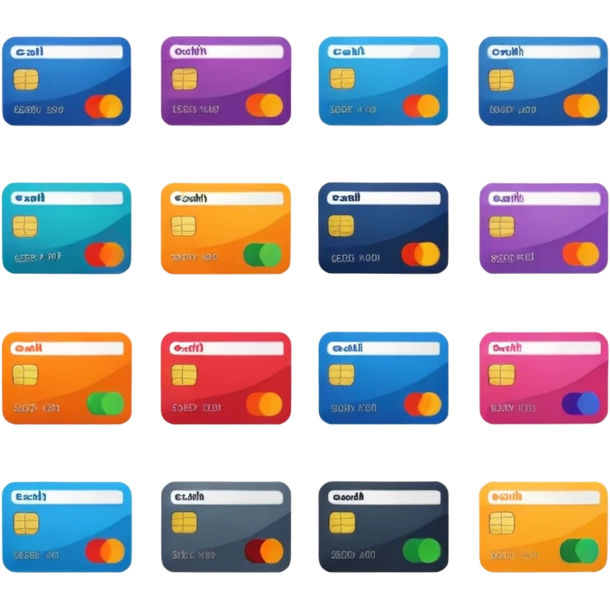 payment method flat style emoji