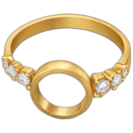 Manod con un anillo de bodas emoji