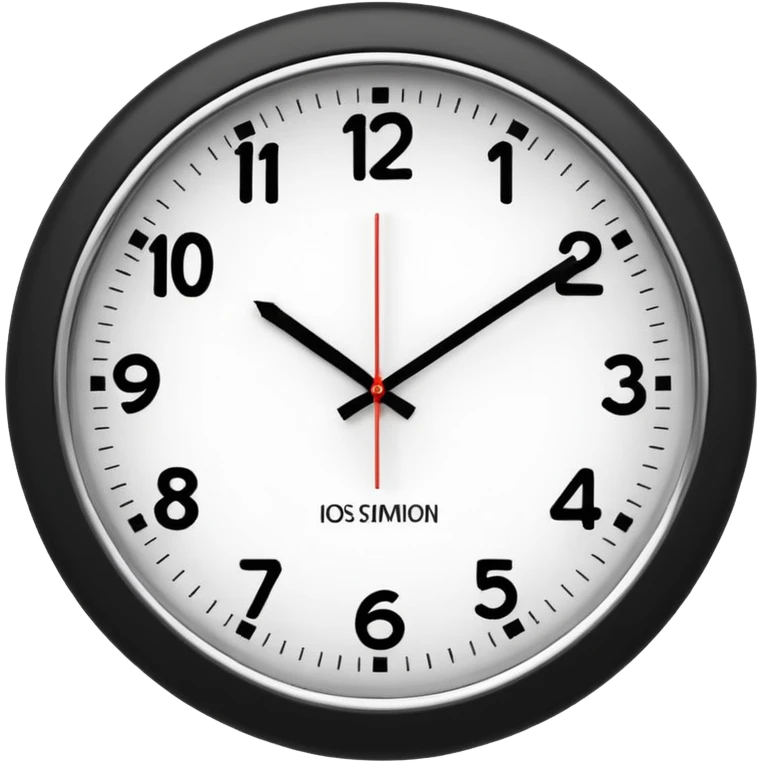 wall clock emoji