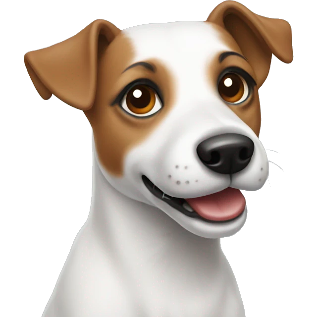 Jack Russel dog emoji