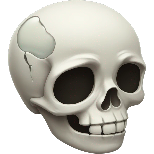 crying skull emoji