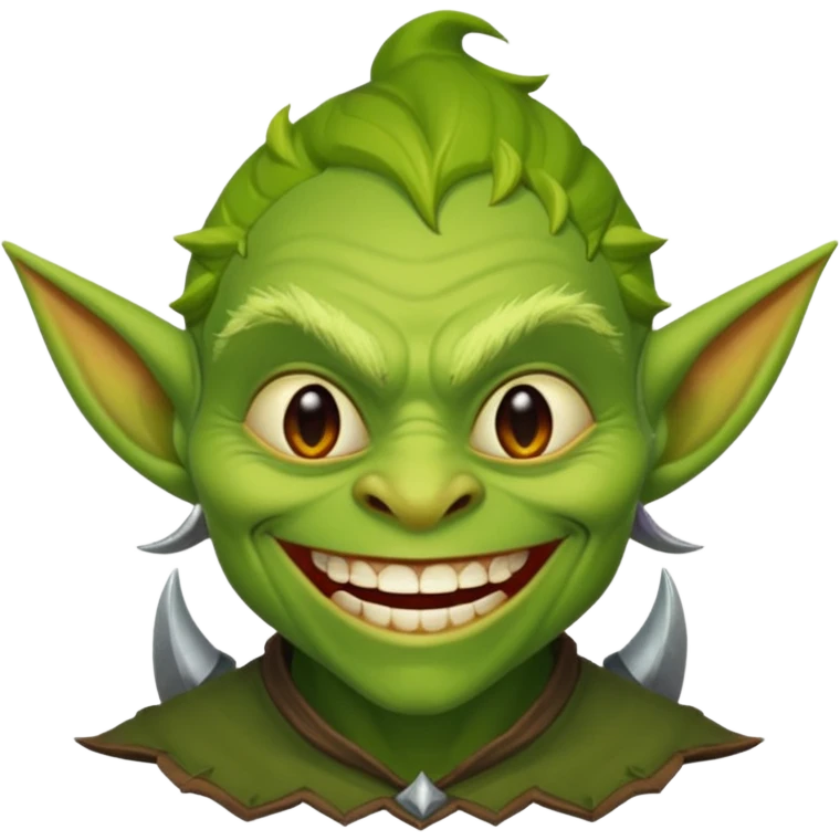 Goblin with rizz  emoji
