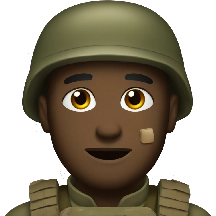 wounded soldier emoji