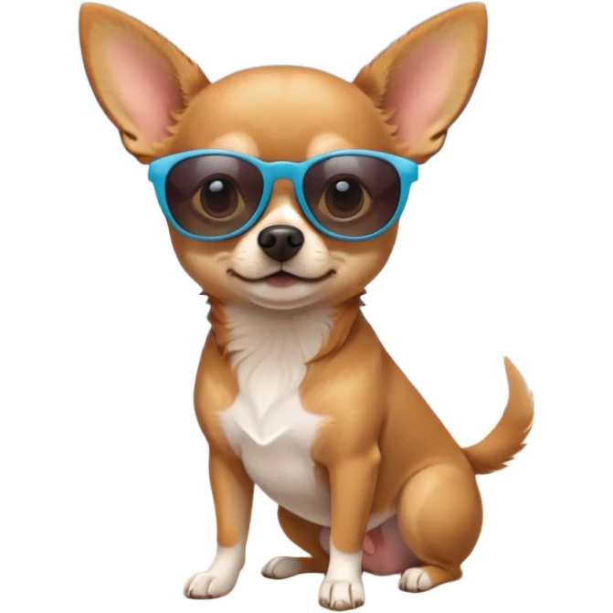 Чихуахуа на море  emoji