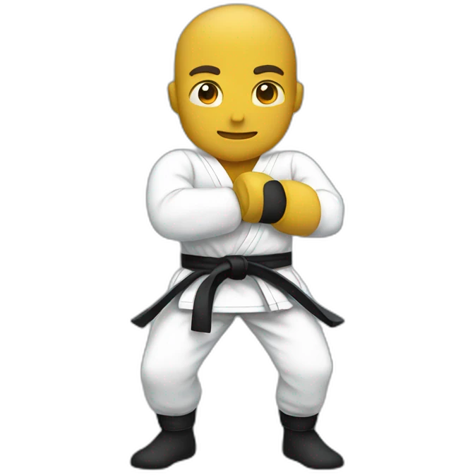 Grappling fighter emoji