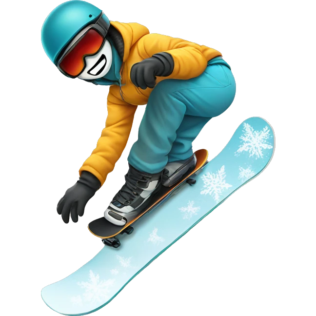 Snowboard dis emoji