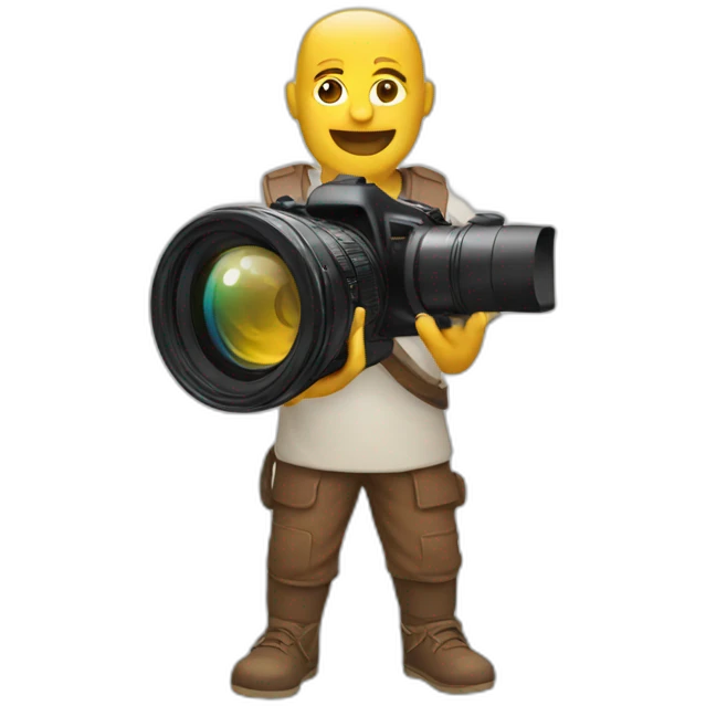 god with camera emoji