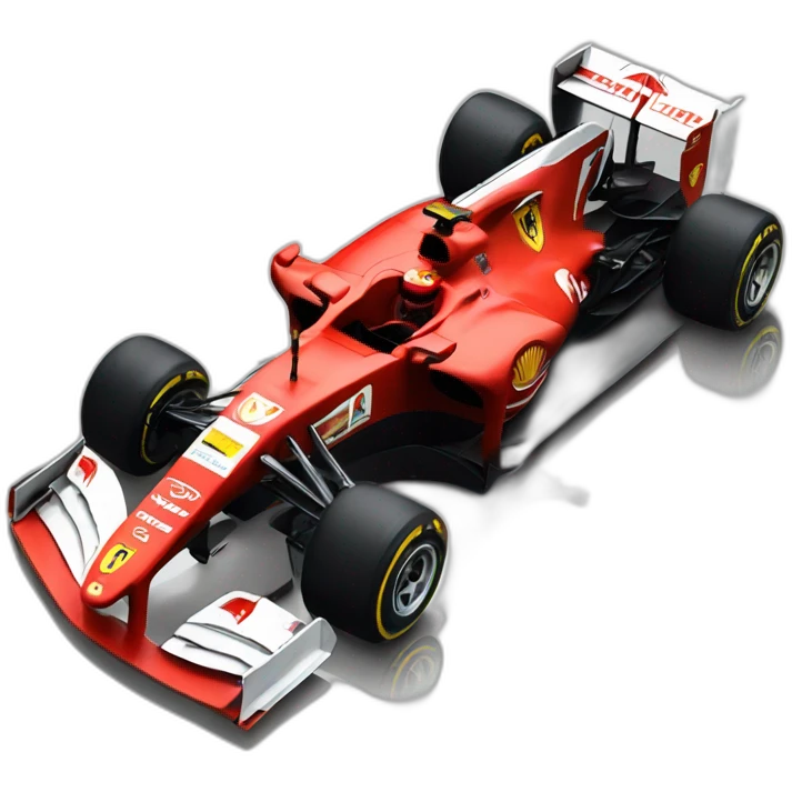 Formule 1 Ferrari emoji