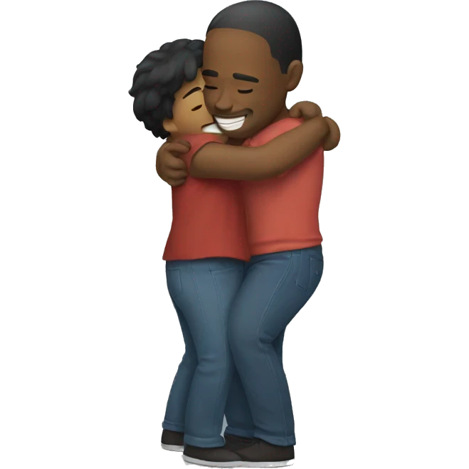 Hugging emoji