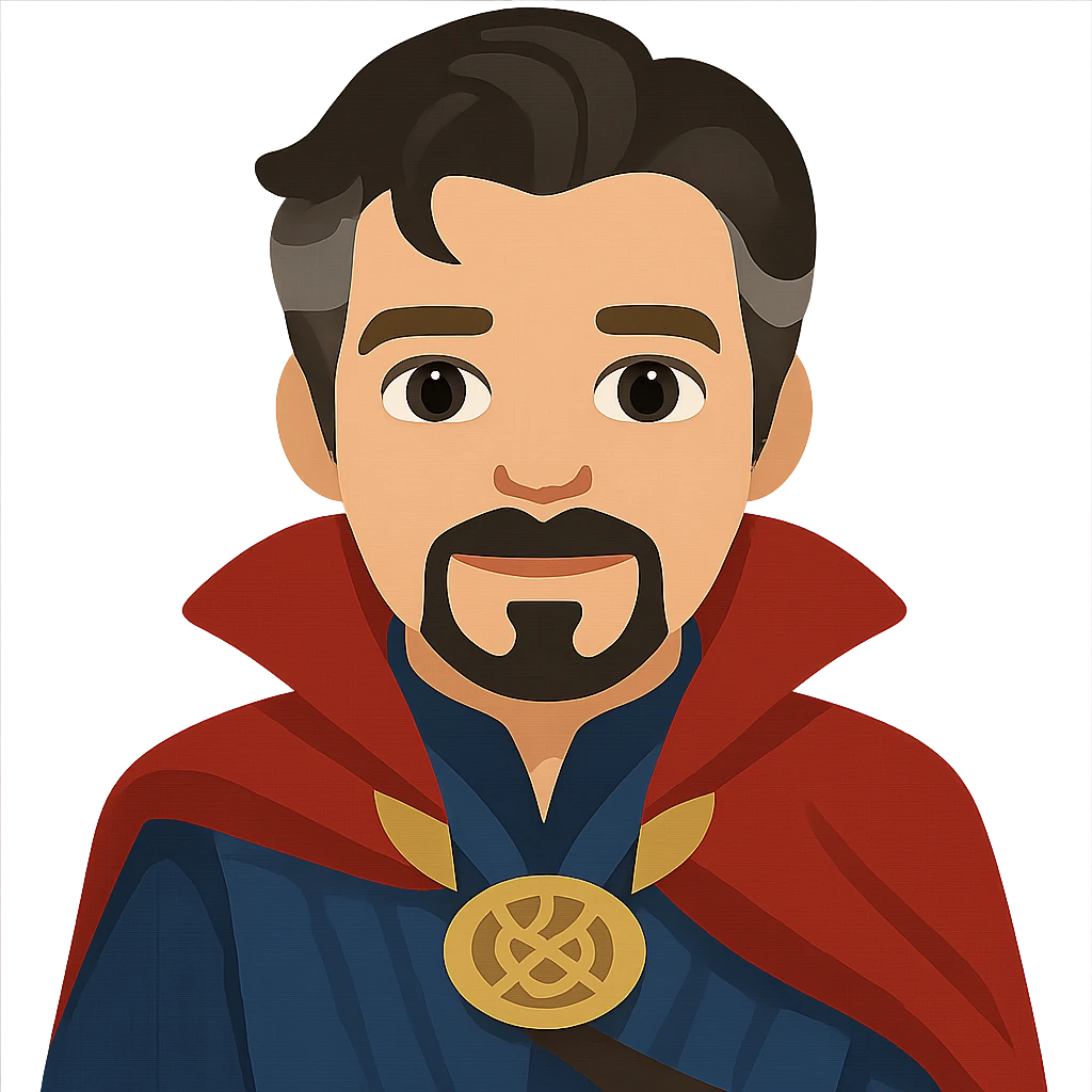 twitter emoji style doctor strange portrayed by benedict cumberbatch  emoji