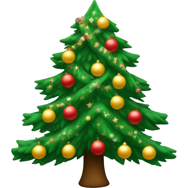 Christmas tree emoji