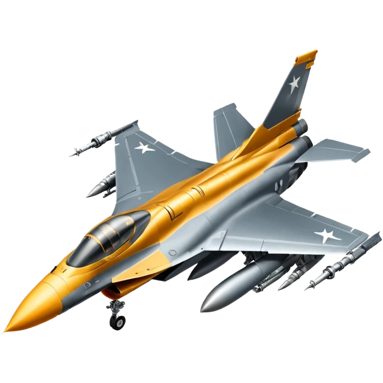 Un avion de combate emoji