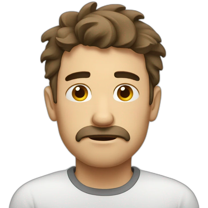 tired man emoji