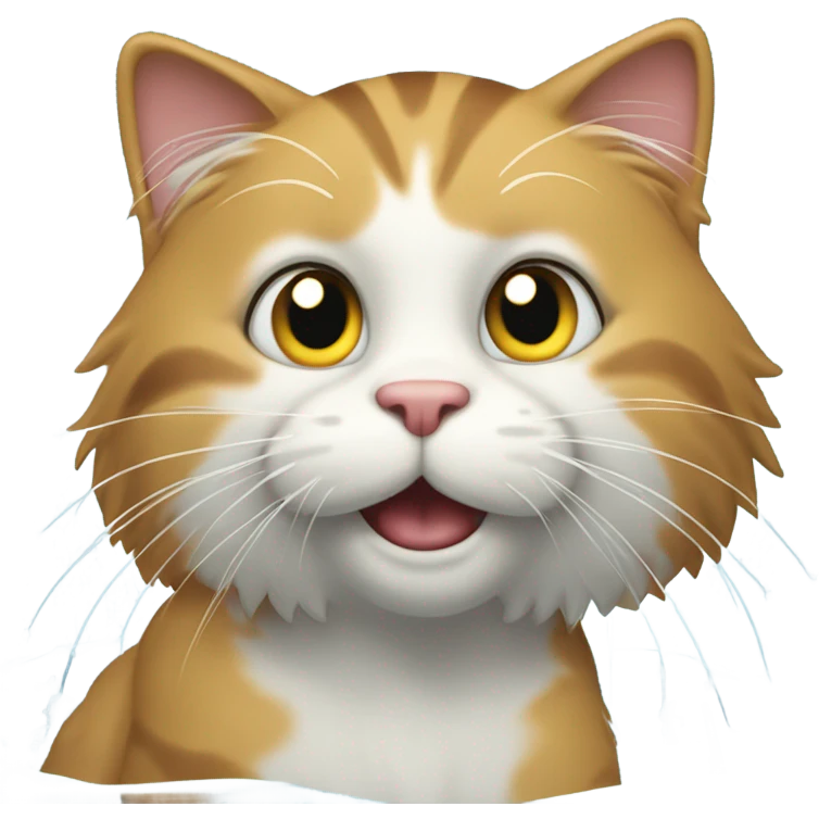 swimming cat  emoji