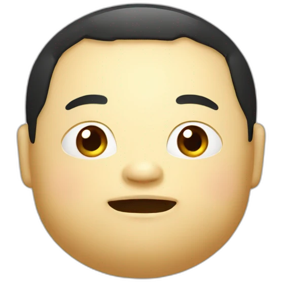 Chinese fat glass emoji