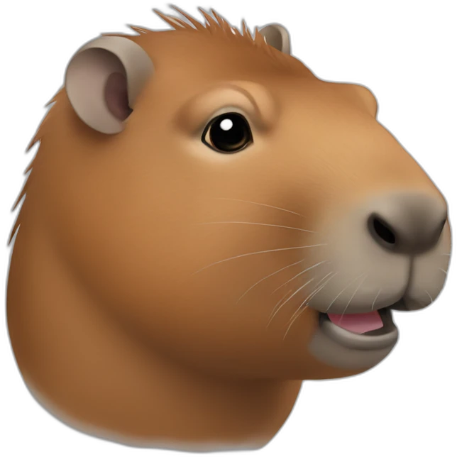 Capibara emoji