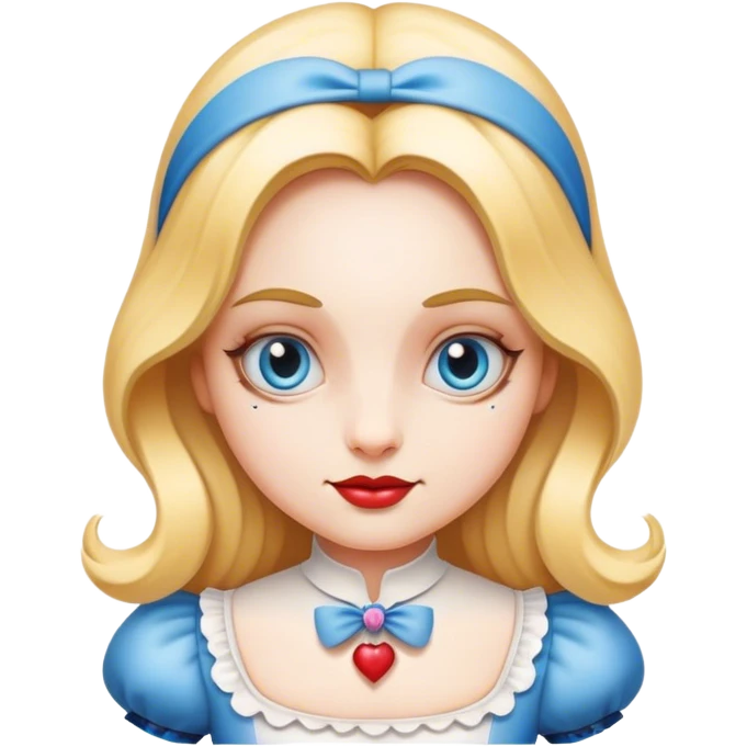 alice in the wonderland emoji