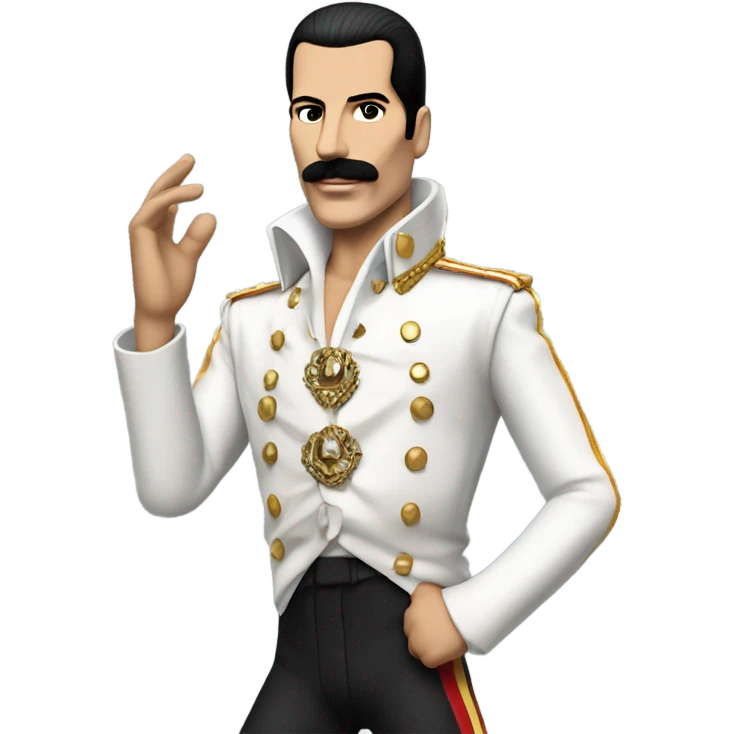 Freddie Mercury  macho emoji