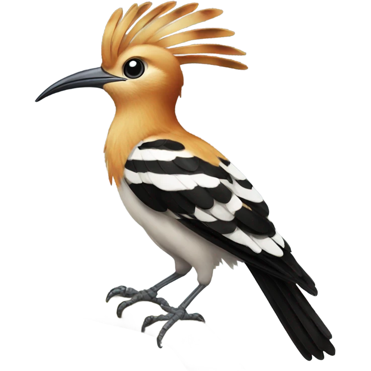 Hoopoe bird emoji