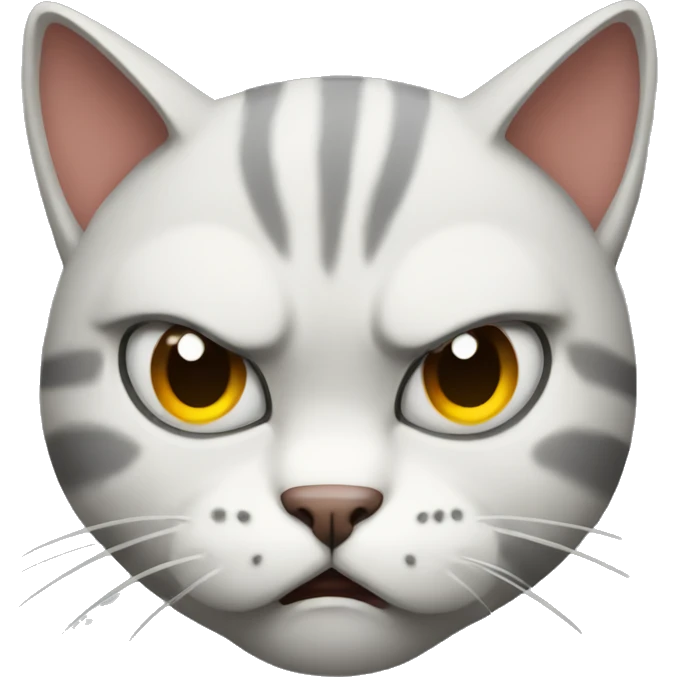 angry cat emoji