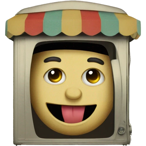 Vintage Photo Booth  emoji