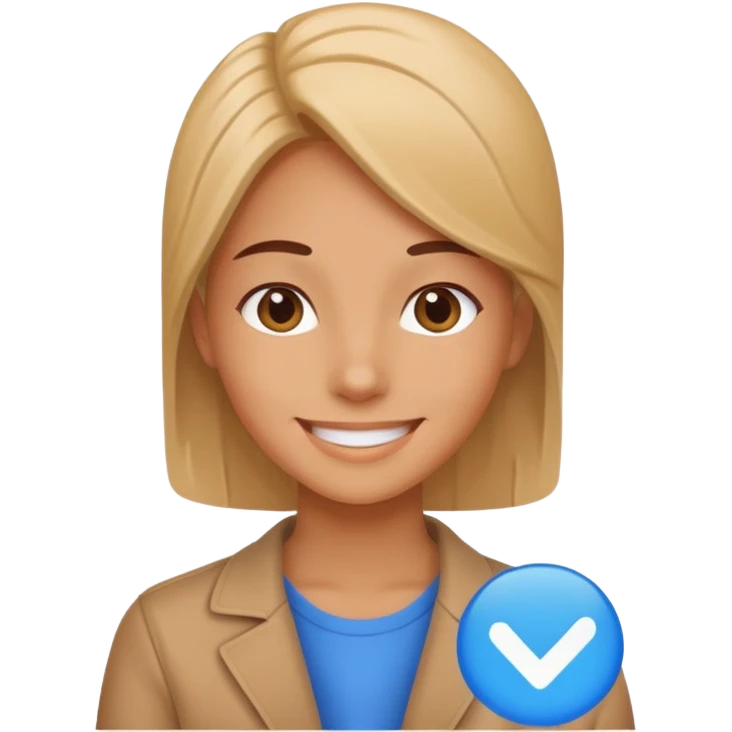 Mavi tik tiktok emoji