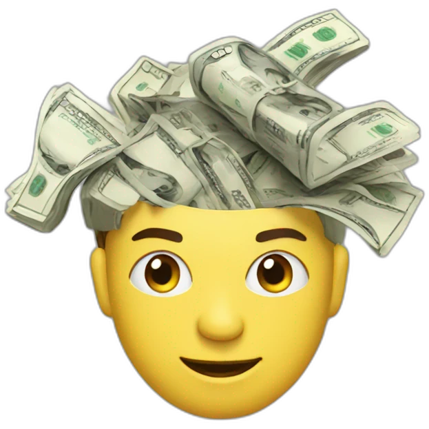 A lot of money emoji