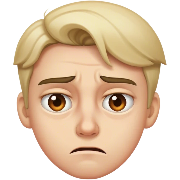 disgusted look emoji