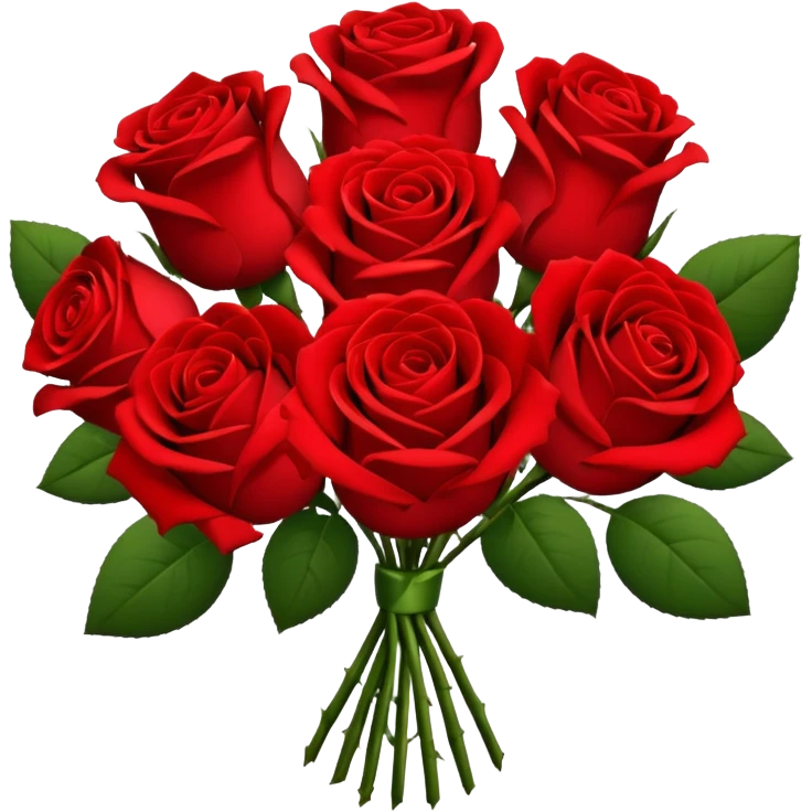 Bouquet of roses emoji