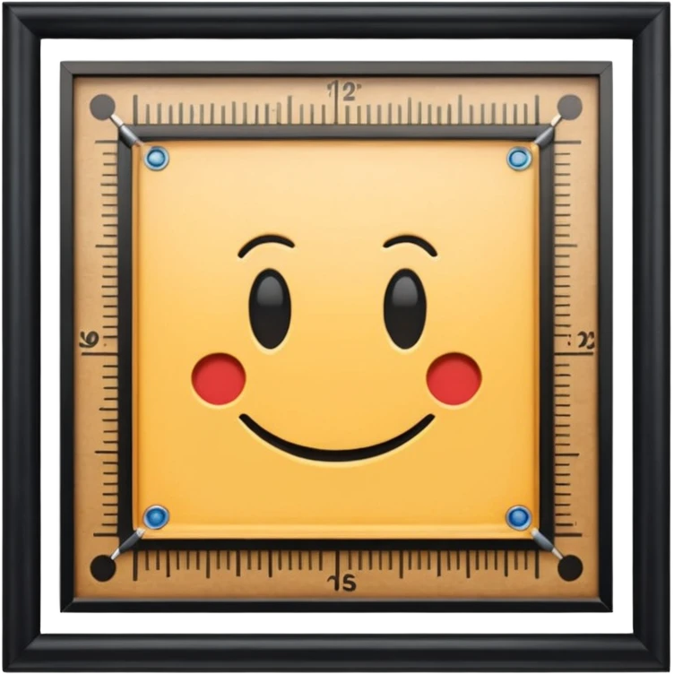 mac os icon crop ruler square wall painting emoji