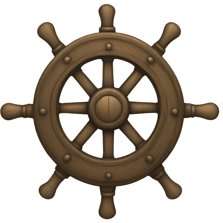 pirate boat wheel emoji