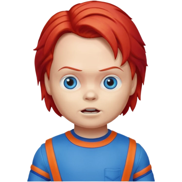 Un emojin de chuky emoji