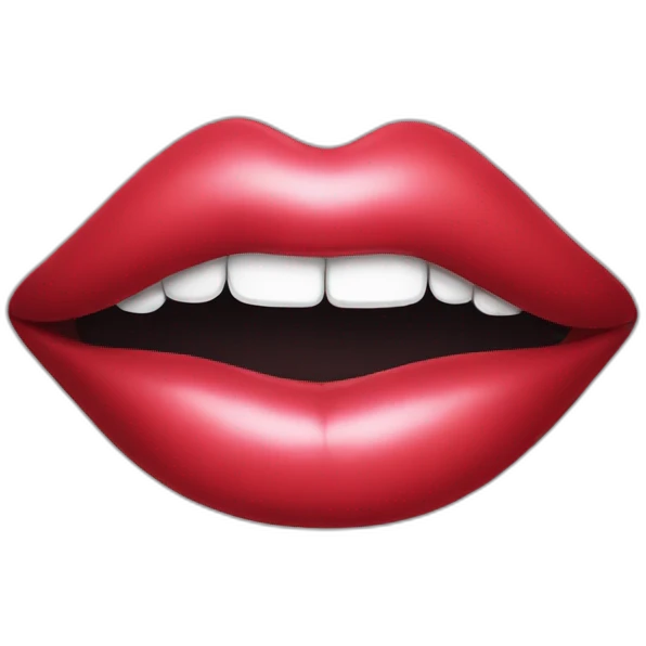 Lips emoji