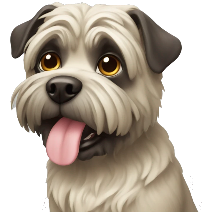 Mops Terrier Hund  emoji