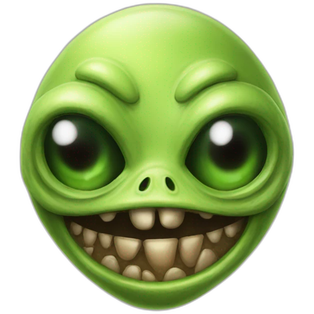 beer alien emoji