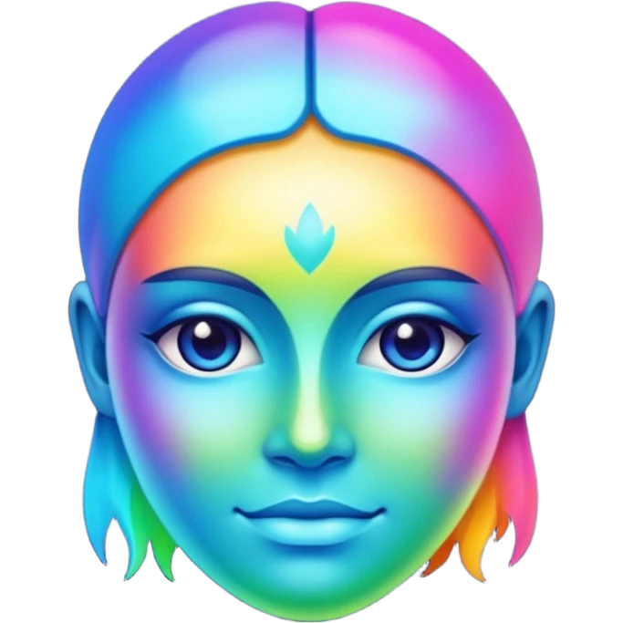Abstract Colorful Ascending Divine La Creatura Avatar   emoji