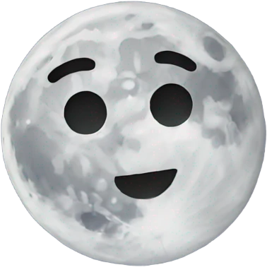 Moon emoji
