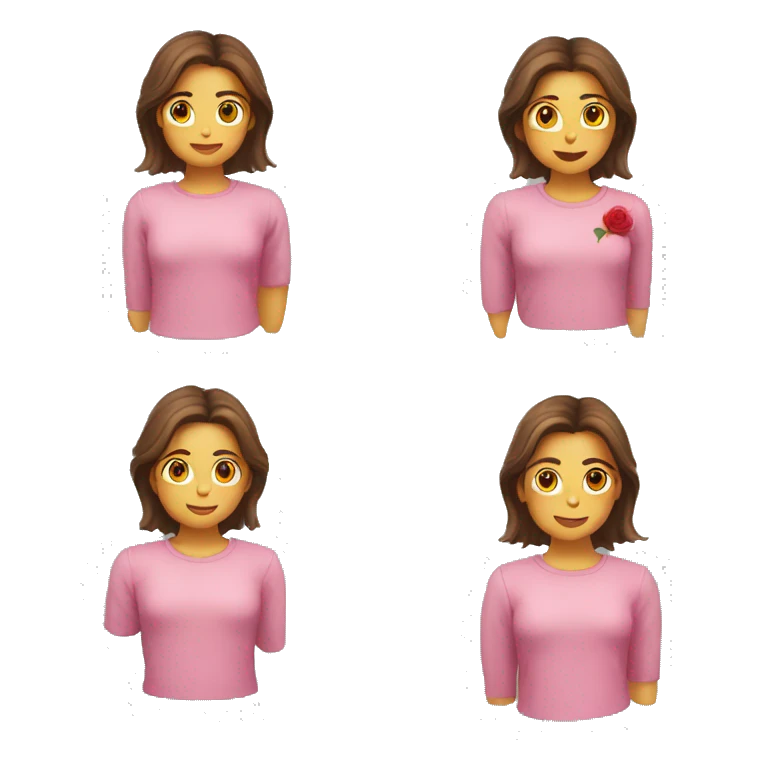 corazón rosa emoji